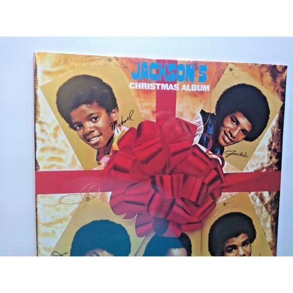 Jackson 5 Christmas Album Vinyl LP Record Holiday Music Gift Michael MJ Santa - Picture 4 of 5